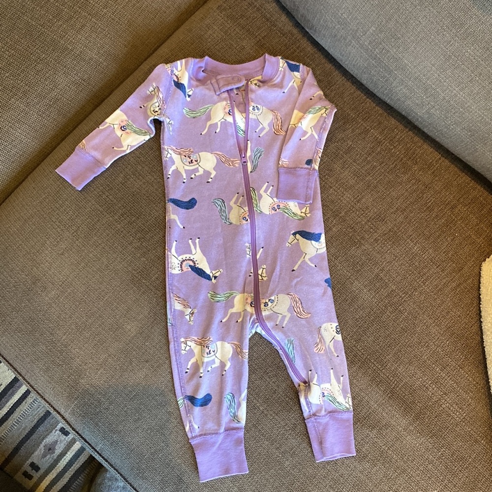 Hanna Andersson Horse Pajamas - 6-12mo